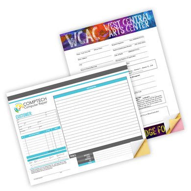 Create Your Own Custom Carbonless Forms