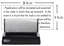 2000 Plus® PI 110 Stamp || Custom Pre-Inked Stamps || 1 13/16" x 3 13/16" Impression