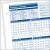 ComplyRight™ 2020-2021 Academic Attendance Calendar, Attendance Calendars, 8 1/2" x 11", Pack Of 50