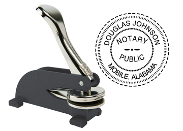 Custom Official KO Desk Notary Seal 1 5/8"