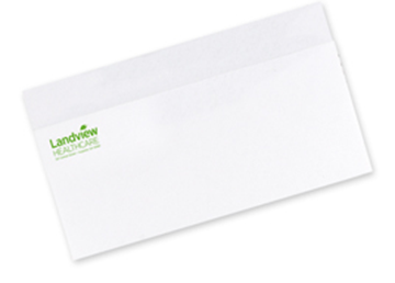 One PMS Spot Color Envelopes - Flat Print