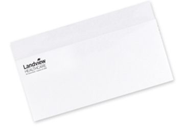 One Standard Spot Color Envelopes - Flat Print
