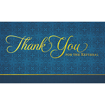 Regal Thank You - Referral - Printed Envelope