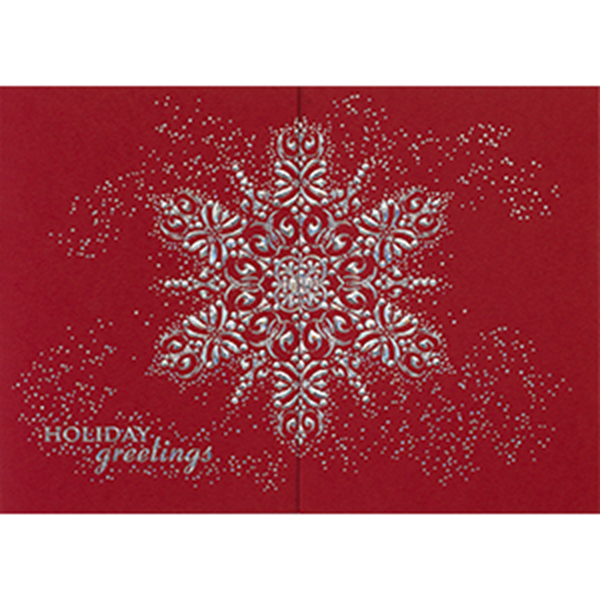 Dazzling Snowflake - Printed Envelope