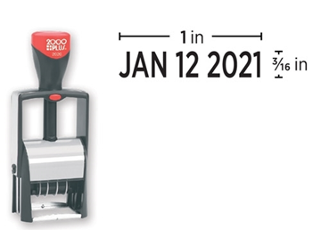 2000 Plus® 2020 Metal Stock Dater