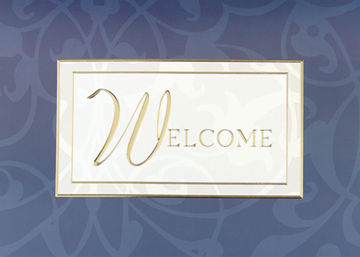Gilded Welcome - Printed Envelope