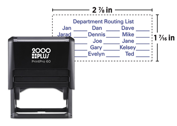 2000 Plus® Self-Inking Printer 60 Stamp