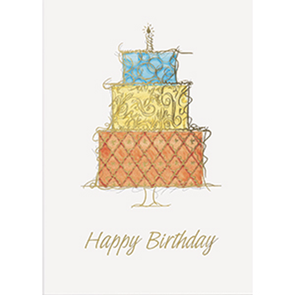 Ornate Birthday - Printed Envelope