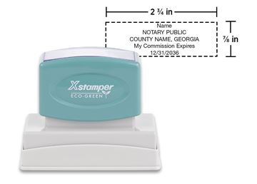 Xstamper® N18 Pre-inked Notary Stamp