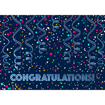 Confetti Congratulations - Printed Envelope