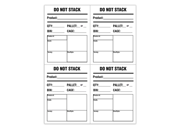 Rectangle Sheet Labels || Custom Laser Sheet Labels || 4 1/4" x 5 1/2", 4/Sheet, 1 Color