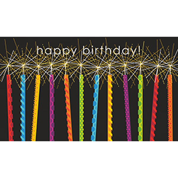 Birthday Sparks - Printed Envelope