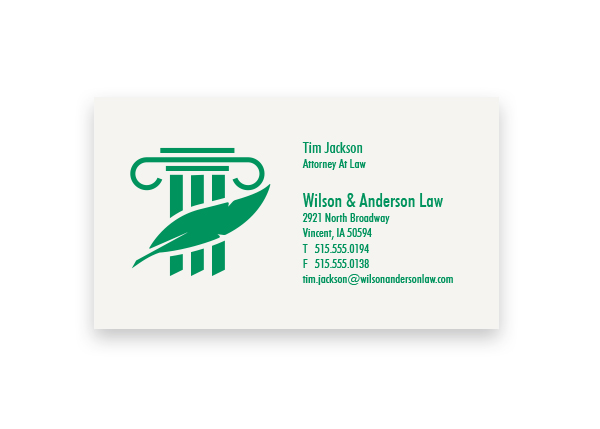 1 Color Standard Business Cards || Business Cards || 1 Sided, Flat Print