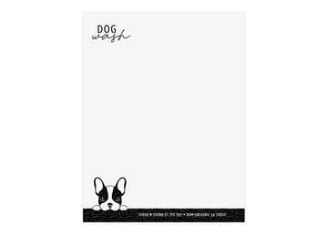 One Standard Spot Color Letterhead - Raised Print