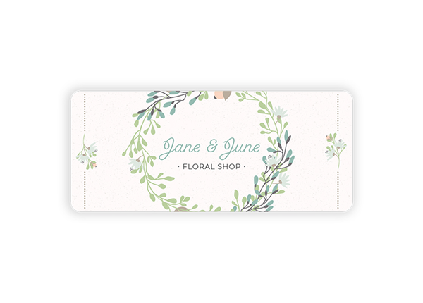 Rectangle Labels || Custom Labels || 1 1/2" x 3 1/2", Full Color