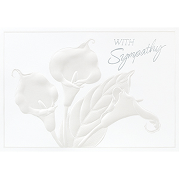 With Sympathy - Printed Envelope